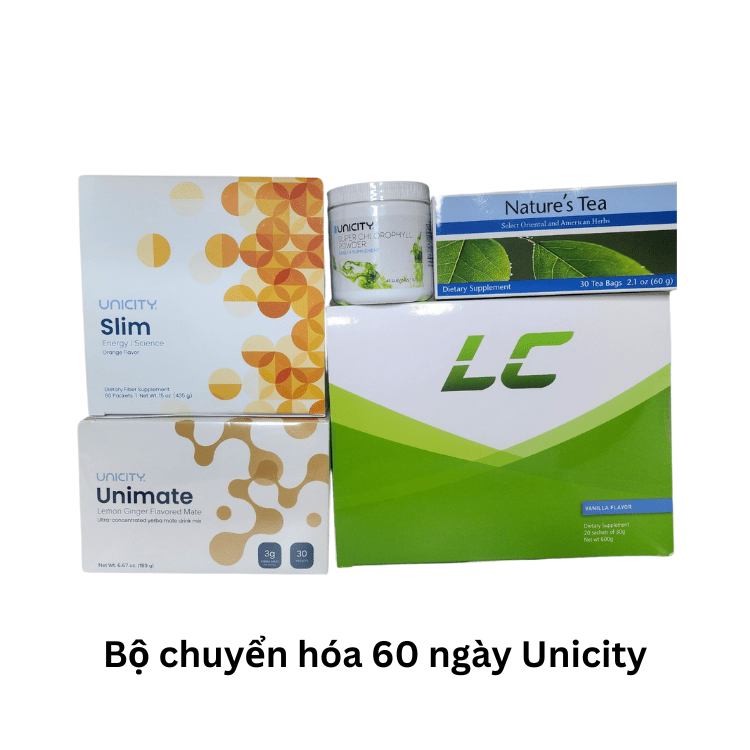 Bộ chuyển hóa 60 ngày Unicity | Giá Tốt, Date Mới, Chuẩn Chính- Thế Giới Hàng Ngoại 8 Bo chuyen hoa 60 ngay Unicity 2