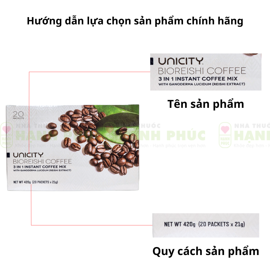 Cà Phê Linh Chi BioReiShi Coffee Unicity | Giá Tốt Date Mới 11 Ca phe Unicity 4