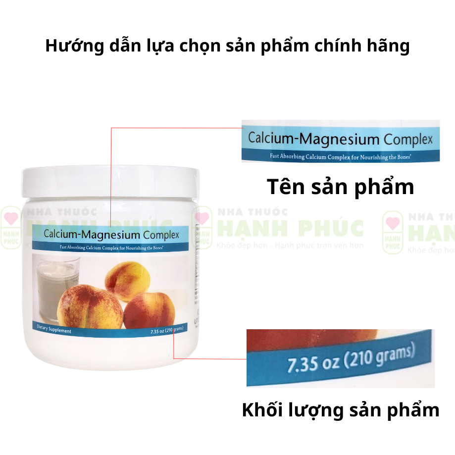 Canxi Magie Unicity | Giá Tốt, Date Mới, Hàng Sẵn Chính- Thế Giới Hàng Ngoại 9 Phan biet canxi magie 1