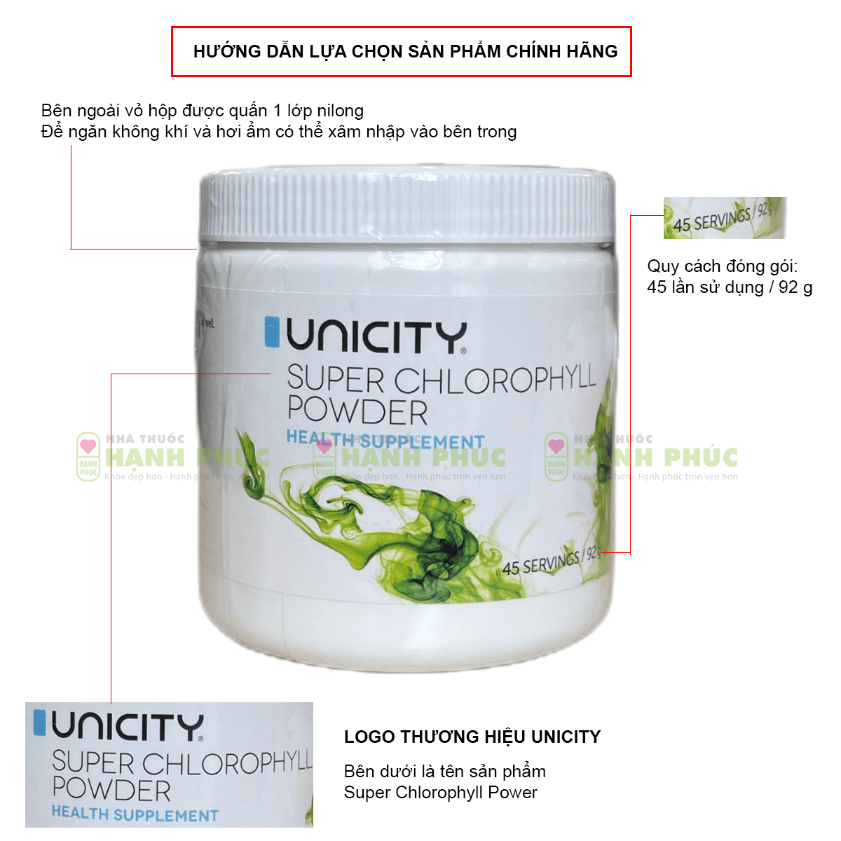 Bột Diệp Lục Unicity Super Chlorophyll Powder 92g Chính Hãng date- Thế Giới Hàng Ngoại 7 Hướng dẫn lựa chọn sản phẩm bột diệp lục Unicity Super Chlorophyll Powder chính hãng