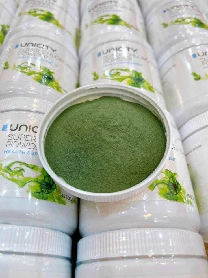 Tác dụng của bột diệp lục Unicity là gì? Có lừa đảo- TGHN 8 Bột diệp lục Unicity Super Powder Chlorophyll