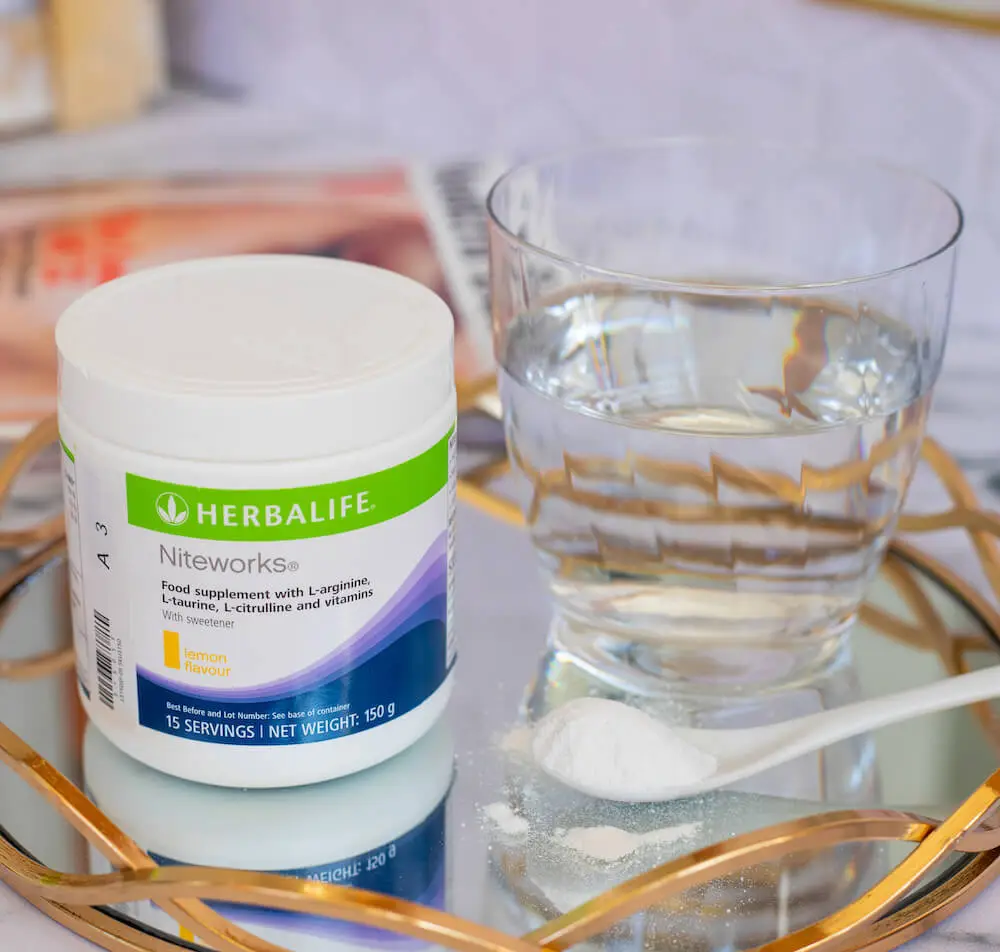 herbalife niteworks with water 1