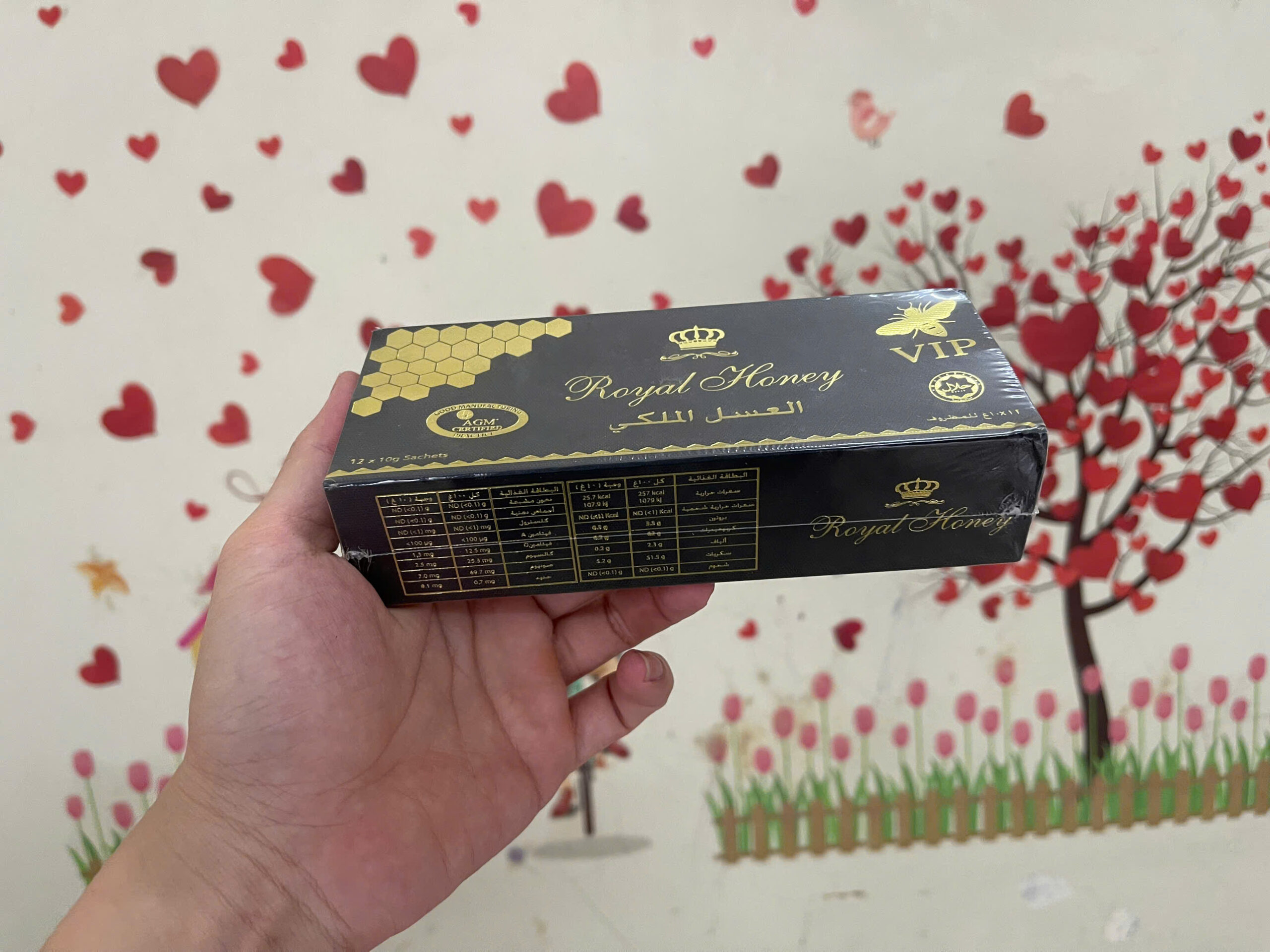 Mật Ong ROYAL HONEY VIP Hộp 12 GÓI Malaysia Chính Hãng 6 Mật Ong ROYAL HONEY VIP Hộp 12 GÓI Malaysia Chính Hãng - Ảnh 5