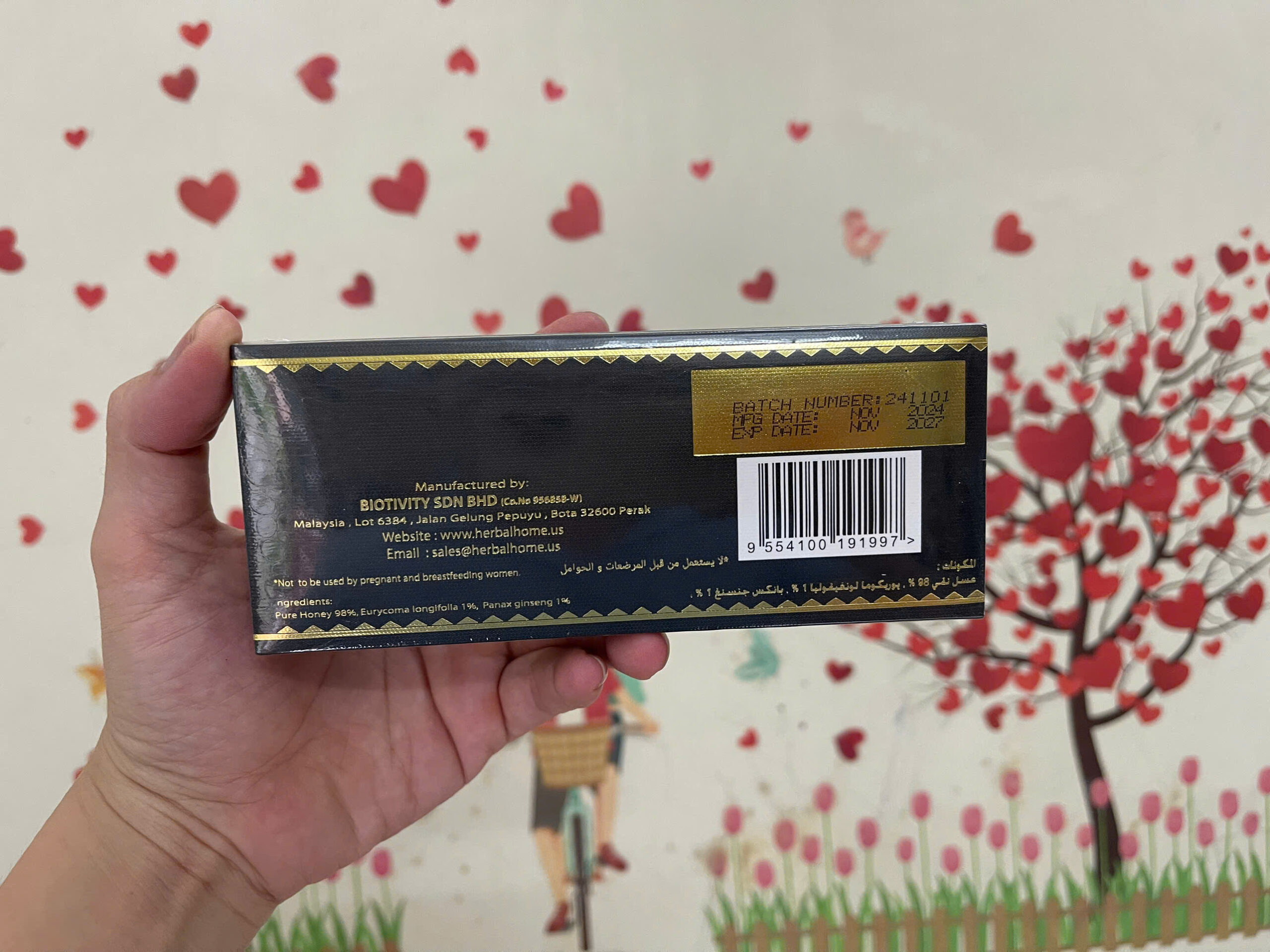 Mật Ong ROYAL HONEY VIP Hộp 12 GÓI Malaysia Chính Hãng 7 Mật Ong ROYAL HONEY VIP Hộp 12 GÓI Malaysia Chính Hãng - Ảnh 6