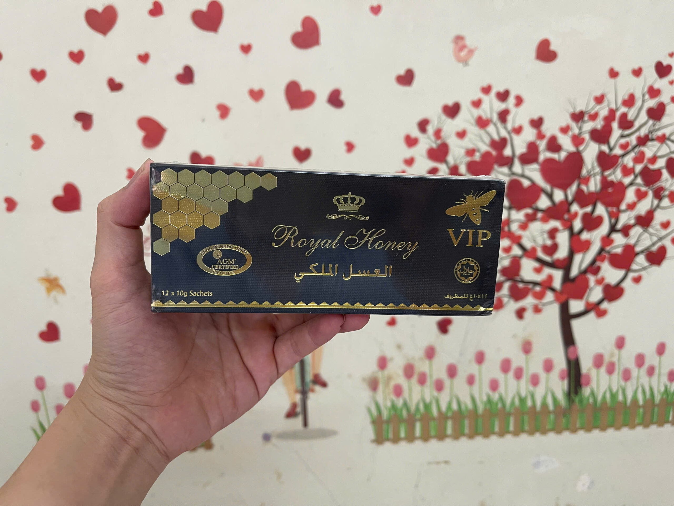 Mật Ong ROYAL HONEY VIP Hộp 12 GÓI Malaysia Chính Hãng 8 Mật Ong ROYAL HONEY VIP Hộp 12 GÓI Malaysia Chính Hãng - Ảnh 7