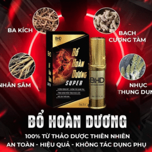 Alternative view of Xịt Bổ Hoàn Dương Chính Hãng – Chống Xuất Sớm Cho Nam