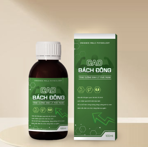 Cao Bách Đông Chính Hãng – Tăng Cường Sinh Lý Nam 20 cao bach dong chinh hang keo dai thoi gian tang cuong sinh ly nam gioi hieu qua nha thuoc minh tam 510x507 2