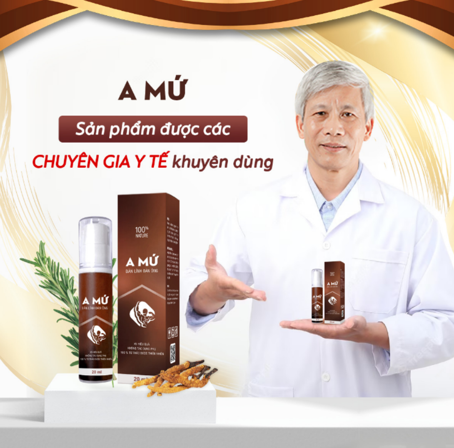 Chai Xịt A Mứ - Hỗ Trợ Kéo Dài Thời Gian 21 chai xit tri xuat tinh som nam gioi a mu chinh hang