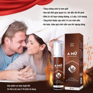 Alternative view of Chai Xịt A Mứ – Giải Pháp Kéo Dài Cuộc Yêu Dành Cho Nam Giới