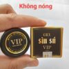 Gel bôi kéo dài thời gian SÌN SÚ VIP hộp 5g 2 gelssin