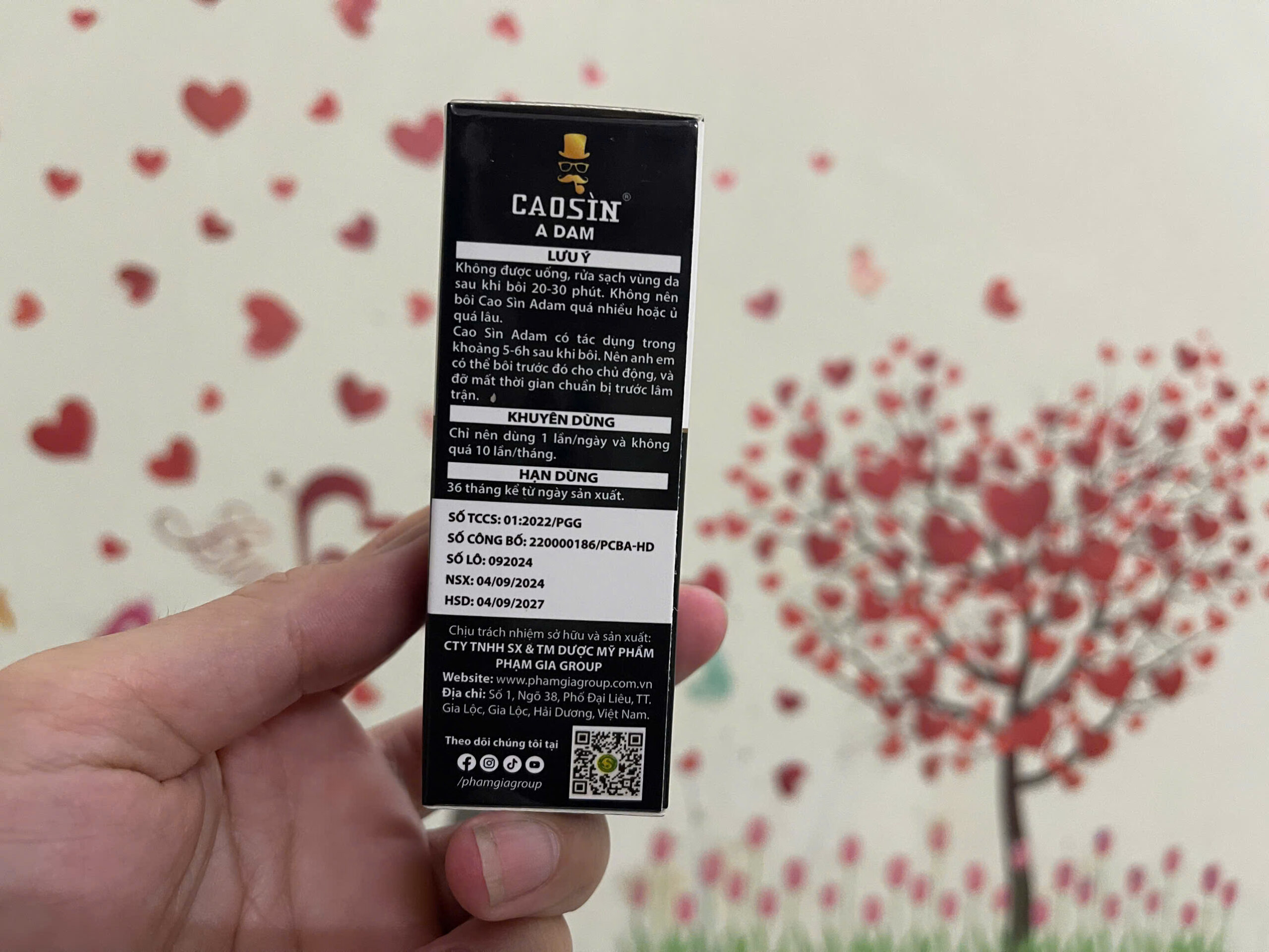 Cao Sìn Adam 5ml 5 Cao Sìn Adam 5ml - Ảnh 3