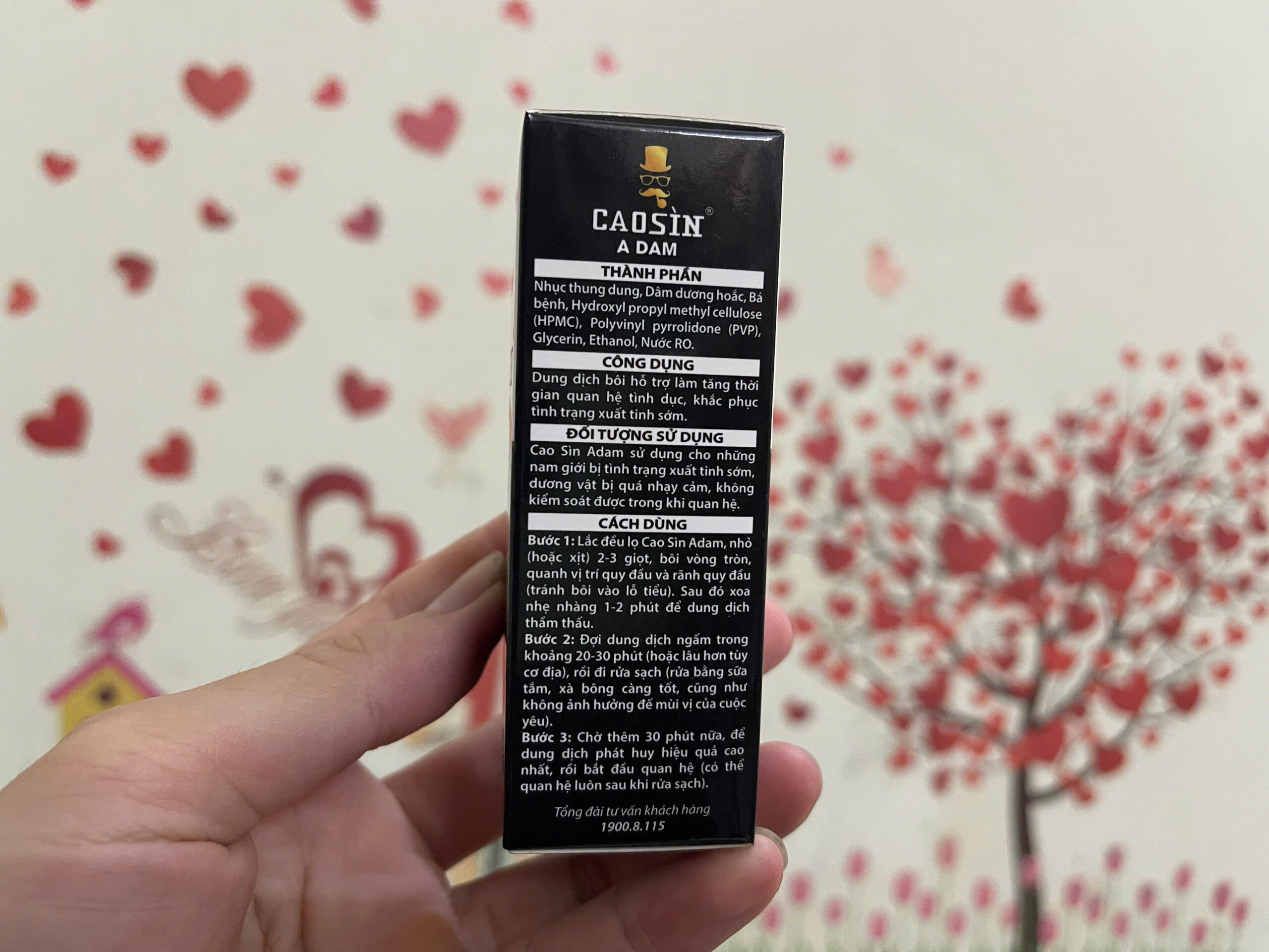 Cao Sìn Adam 5ml 7 Cao Sìn Adam 5ml - Ảnh 5