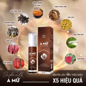 Chai Xịt A Mứ – Giải Pháp Kéo Dài Cuộc Yêu Dành Cho Nam Giới 10 thanh phan a mu 800x800 1