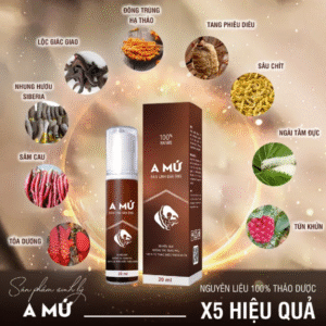 Chai Xịt A Mứ - Hỗ Trợ Kéo Dài Thời Gian 13 thanh phan chai xit chong xuat tinh som a mu chinh hang