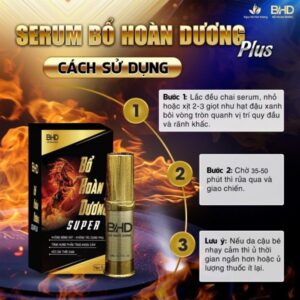 CHAI XỊT THẢO DƯỢC BỔ HOÀN DƯƠNG SUPER - NGỌC NỮ TÂM VƯƠNG
