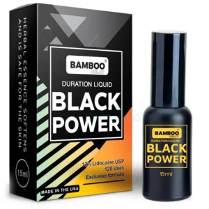 Chai xịt Mỹ Bamboo Delay Black Power Kéo dài thời gian Chai 15ml