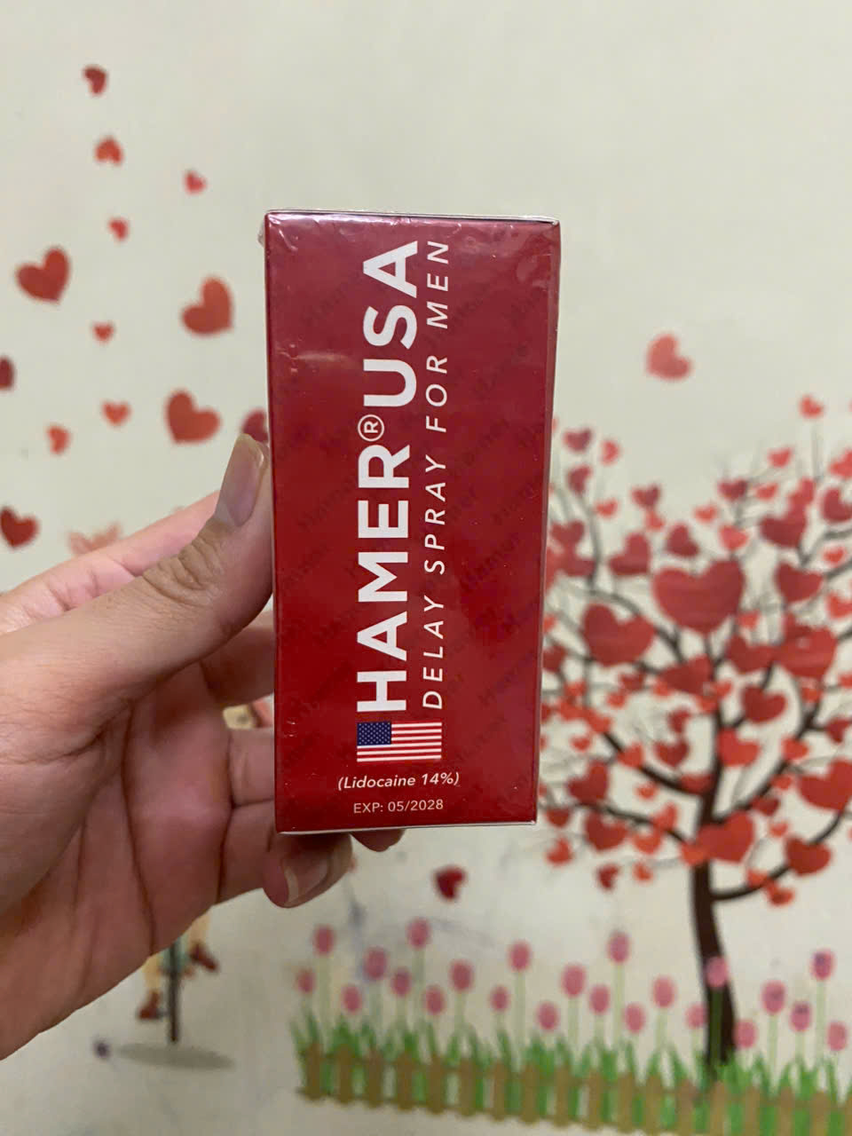 Chai xịt chống xuất tinh sớm HAMER USA hộp 1 chai 12,5ml Licodan 14% 4 Chai xịt chống xuất tinh sớm HAMER USA hộp 1 chai 12,5ml Licodan 14% - Ảnh 2