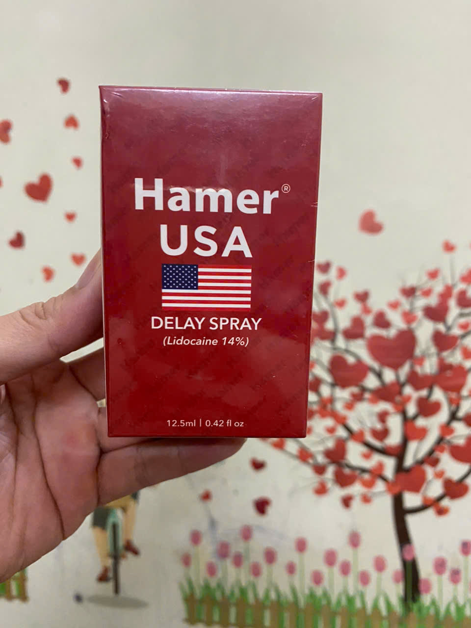 Chai xịt chống xuất tinh sớm HAMER USA hộp 1 chai 12,5ml Licodan 14% 3 Chai xịt chống xuất tinh sớm HAMER USA hộp 1 chai 12,5ml Licodan 14%