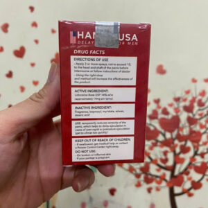 Chai xịt chống xuất tinh sớm HAMER USA hộp 1 chai 12,5ml Licodan 14% 10 hamevuong3