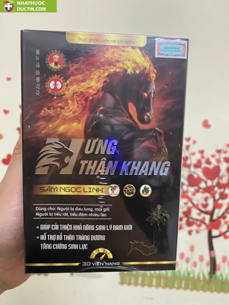 Hưng Thận Khang, hỗ trợ bổ thận, tráng dương, tăng cường sinh lý nam 6 hung4