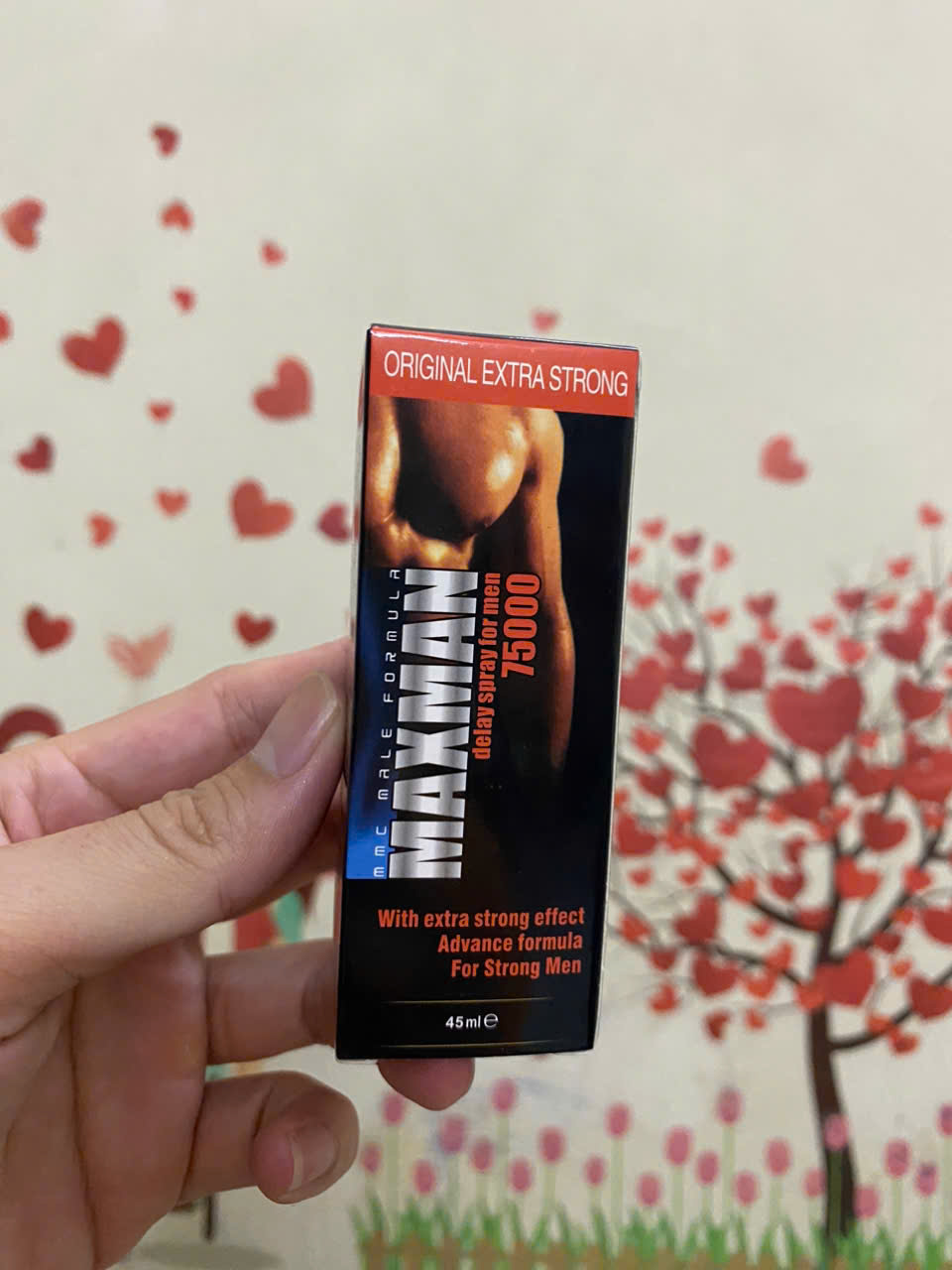 Chai Xịt Kéo Dài Thời Gian MAXMAN 45ml - Hiệu Quả Nhanh, An Toàn 5 Chai Xịt Kéo Dài Thời Gian MAXMAN 45ml - Hiệu Quả Nhanh, An Toàn - Ảnh 3