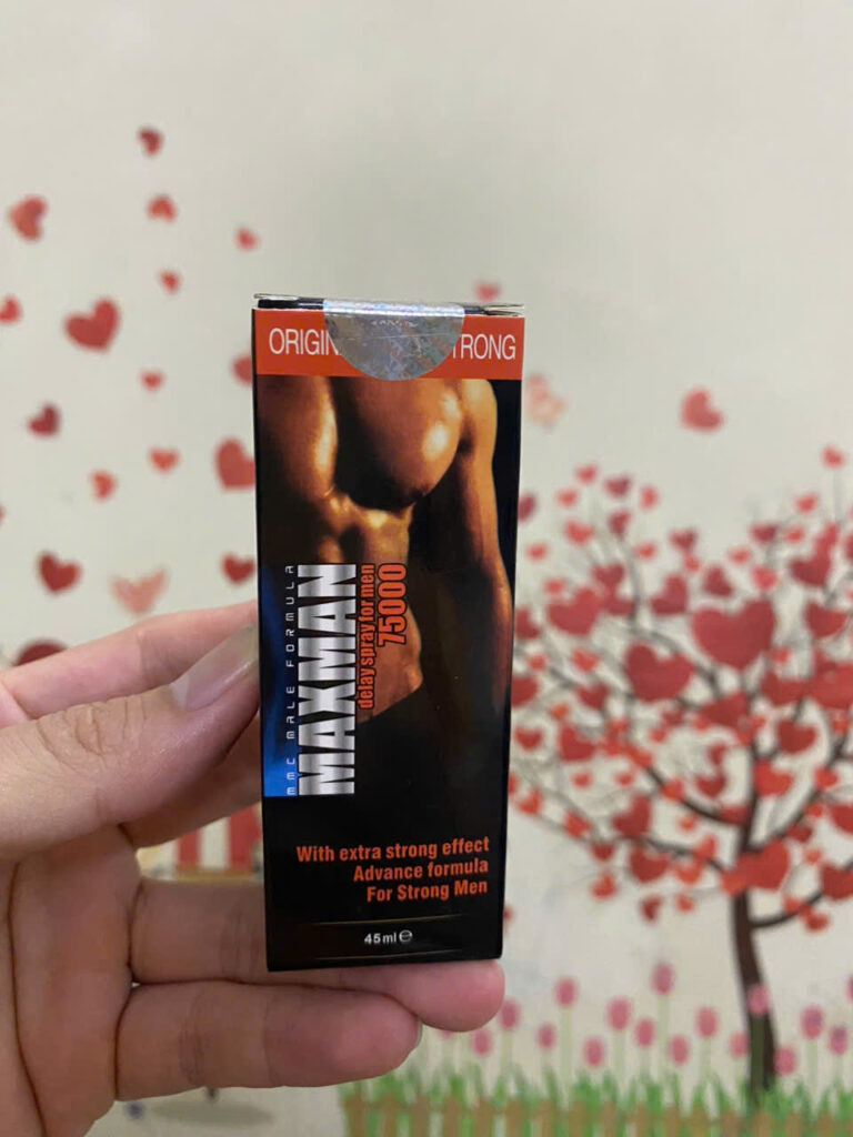 Chai Xịt Kéo Dài Thời Gian MAXMAN 45ml - Hiệu Quả Nhanh, An Toàn 21 maxmna3