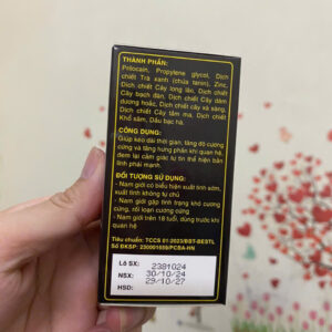 Alternative view of Xịt chống xuất tinh sớm Best Life Supermen plus kéo dài thời gian quan hệ chai 15ml