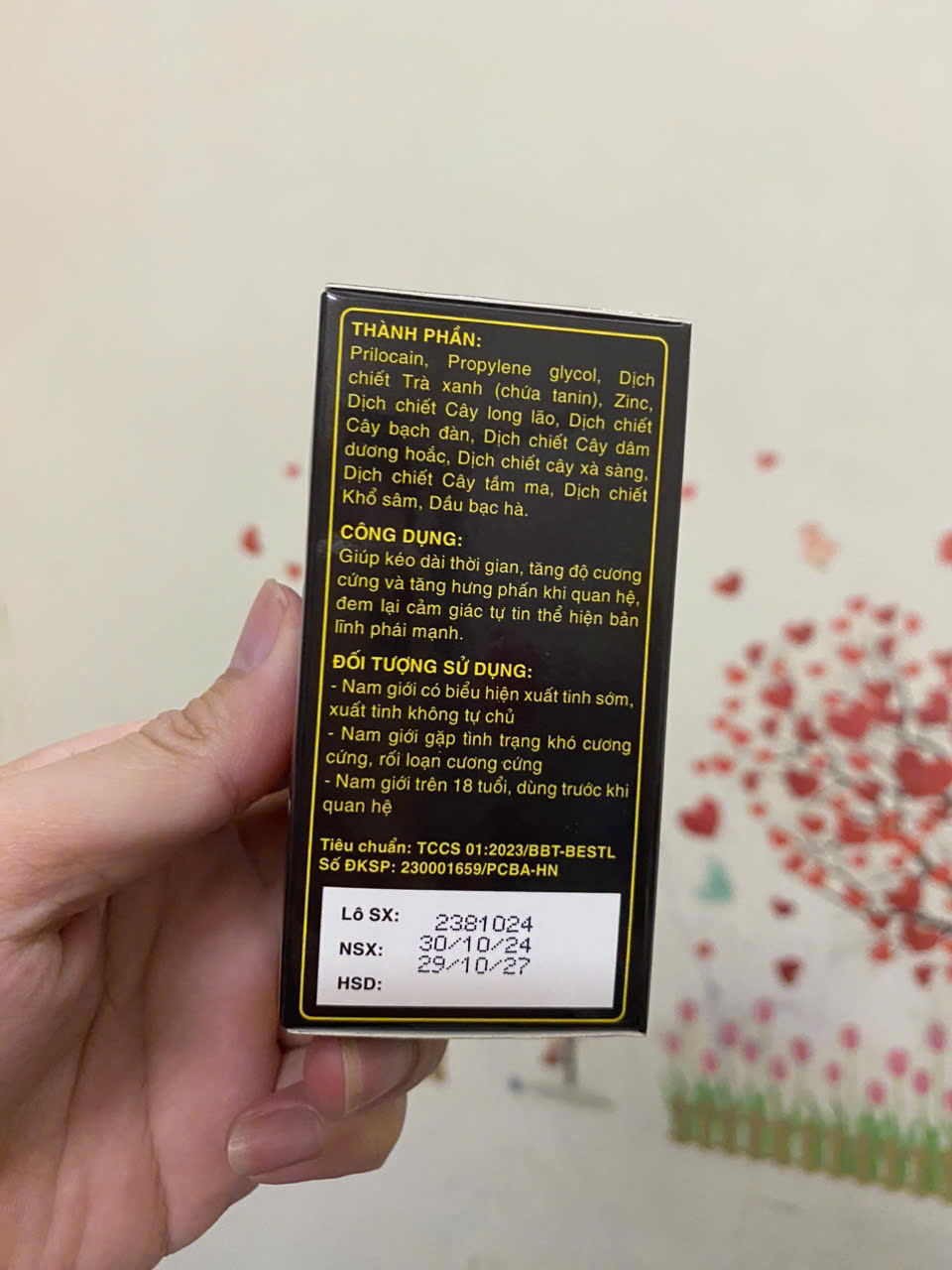 Xịt chống xuất tinh sớm Best Life Supermen plus kéo dài thời gian quan hệ chai 15ml 4 Xịt chống xuất tinh sớm Best Life Supermen plus kéo dài thời gian quan hệ chai 15ml - Ảnh 2