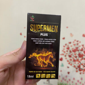 Xịt chống xuất tinh sớm Best Life Supermen plus kéo dài thời gian quan hệ chai 15ml