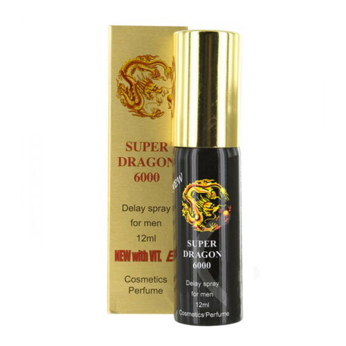 Chai xịt kéo dài thời gian Balan Strong men hộp 1 chai 30ml 6 thuoc xitt Super Dragon 6000 Spray 12ml