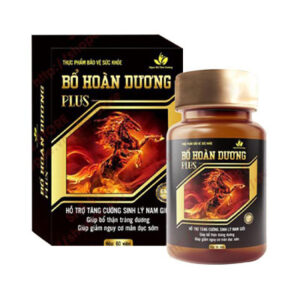 Viên uống tăng cường sinh lý nam giới Bổ Hoàn Dương Plus (hộp 1 lọ 50 viên)