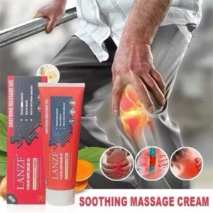Kem Massage Giảm Đau Xương Khớp LANZF – Gel Đỏ LANZF Sodium Soothing Giải Pháp Tự Nhiên Cho Đau Cơ Xương Khớp 10 lanz4
