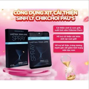 Xịt kéo dài thời gian quan hệ chống xuất tinh sớm chikchoi pau’s 11 chichoi5