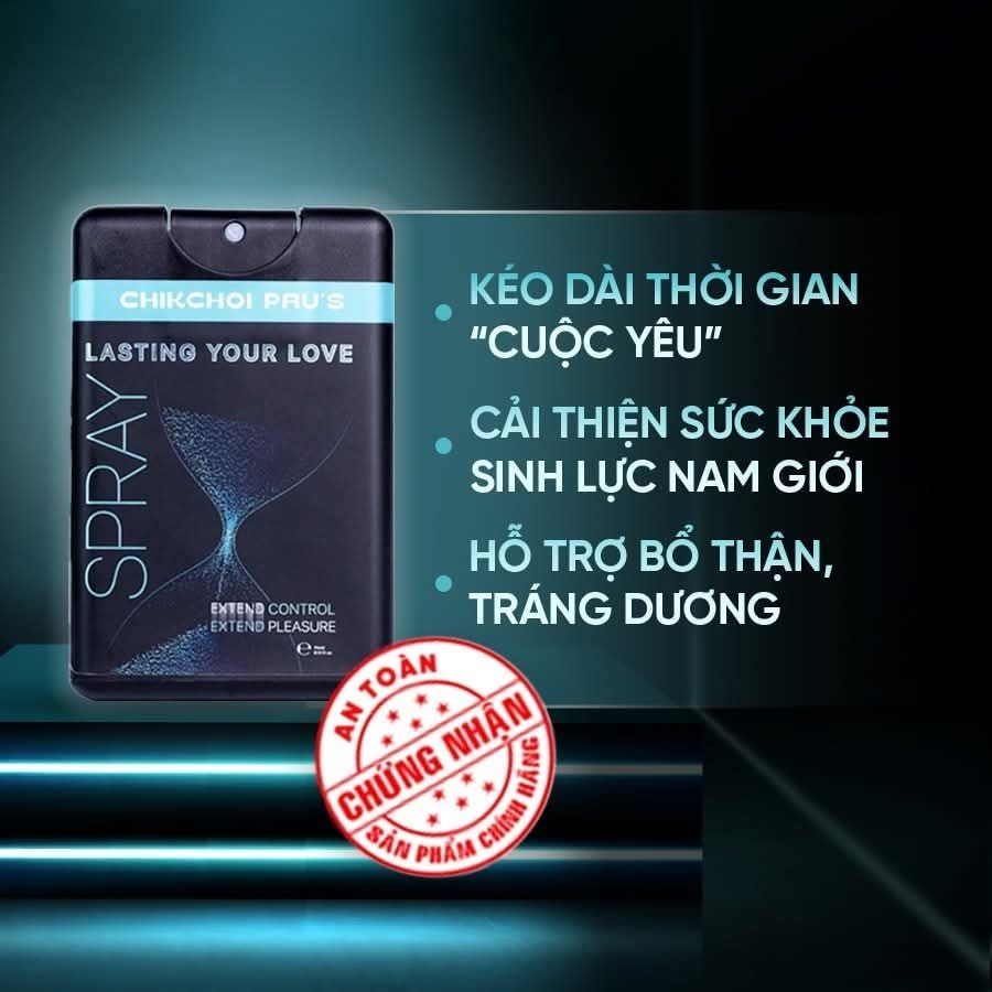Xịt kéo dài thời gian quan hệ chống xuất tinh sớm chikchoi pau’s 21 chikchoi1
