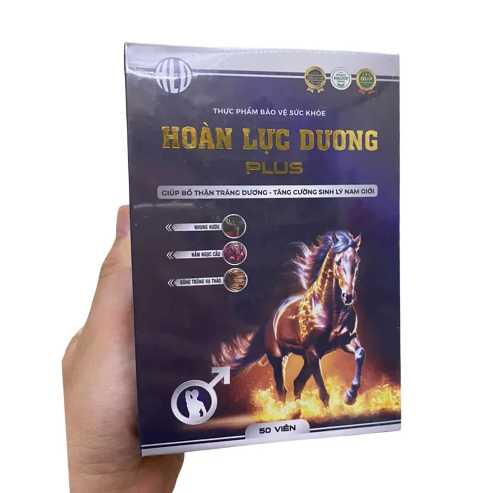 Viên Uống Hoàn Lực Dương Plus Chính Hãng - Hộp 50 Viên 18 hoanluc11