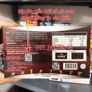 Alternative view of Kẹo Sâm Hamer Mỹ Chính Hãng (Mẫu Mới 2025 - Mạnh Hơn 30%)