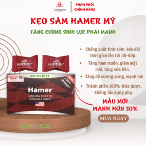 Kẹo Sâm Hamer Mỹ Chính Hãng (Mẫu Mới 2025 - Mạnh Hơn 30%) 17 keongam1 1