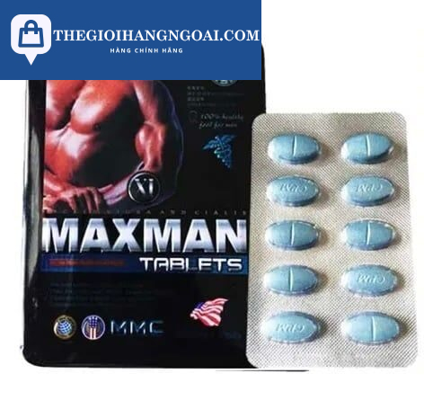 Viên uống cường dương maxman 3800mg của Mỹ 16