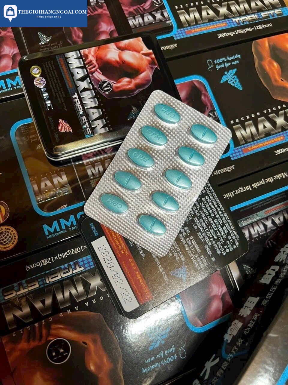 Viên uống cường dương maxman 3800mg của Mỹ 6 Viên uống cường dương maxman 3800mg của Mỹ - Ảnh 5
