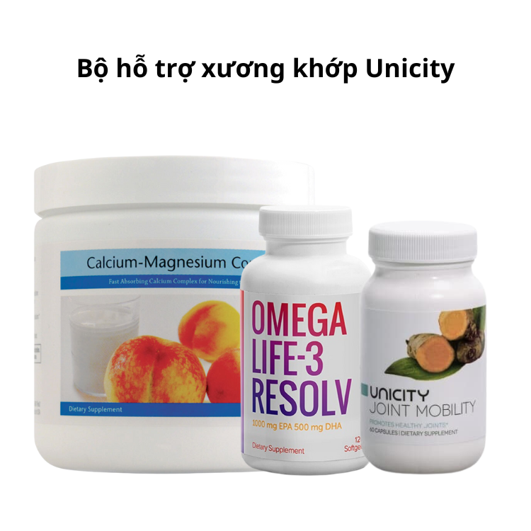 Bộ sản phẩm hỗ trợ xương khớp Unicity| Giá Tốt, Date- Thế Giới Hàng Ngoại 6 Bo xuong khop uni
