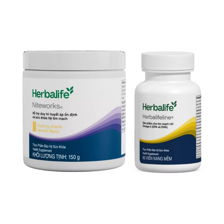 Bộ tim mạch Herbalife chính hãng (Niteworks, Herbalifeline) 8 Herbalife tim mach 2