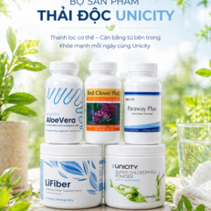 Bộ sản phẩm Unicity hỗ trợ thanh lọc cơ thể từ bên trong