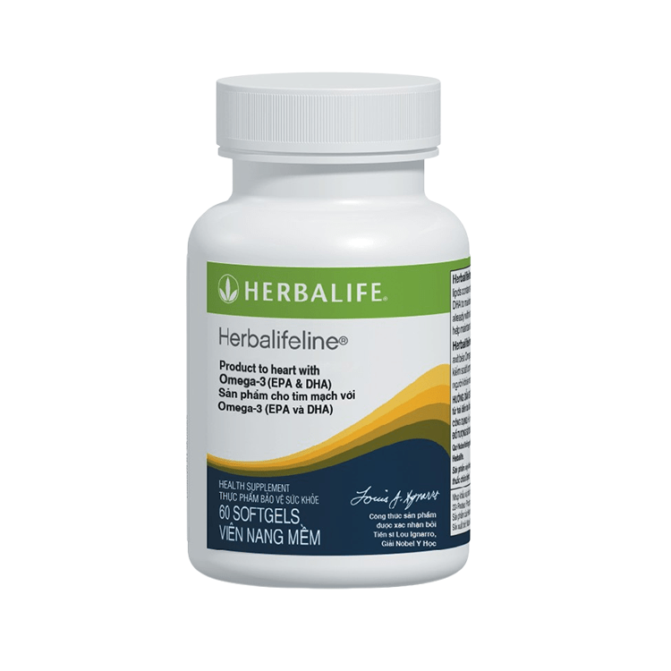 Herbalifeline Omega 3 Herbalife Hỗ Trợ Sức Khỏe Tim Mạch 3 Herbalifeline omega 3 herbalife 60 viên